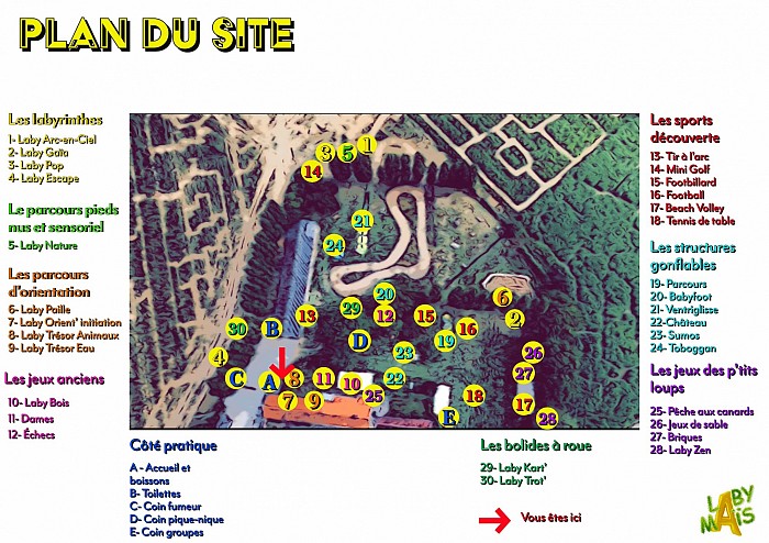 plan du site