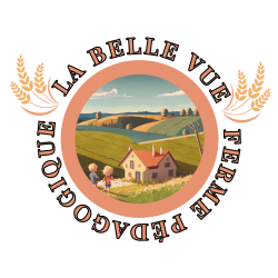 logo ferme pédagogique belle vue