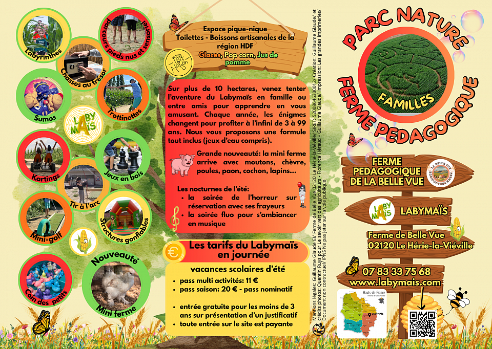 recto flyer familles saison 2026