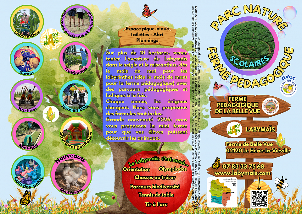 flyer scolaires recto saison 2026